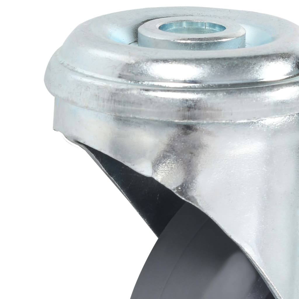 vidaXL Ruote Girevoli con Foro per Bullone 8 pz 75 mm