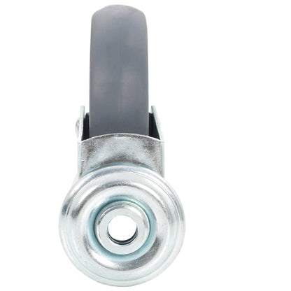 vidaXL Ruote Girevoli con Foro per Bullone 12 pz 125 mm