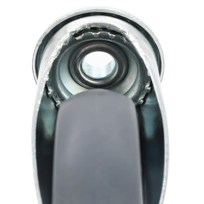 vidaXL Ruote Girevoli con Foro per Bullone 24 pz 125 mm