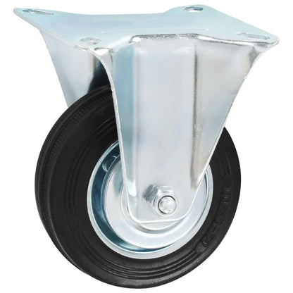 vidaXL Rotelle Fisse 24 pz 100 mm