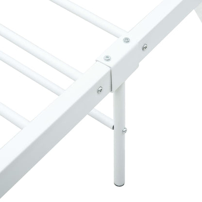 vidaXL Giroletto Bianco in Metallo 180x200 cm