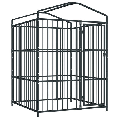vidaXL Canile da Esterno con Tetto 150x150x210 cm