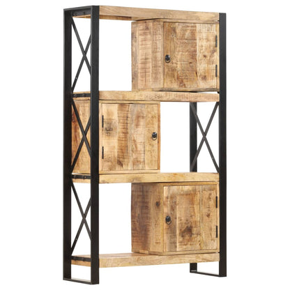 vidaXL Libreria 90x30x150 cm in Legno Massello di Mango