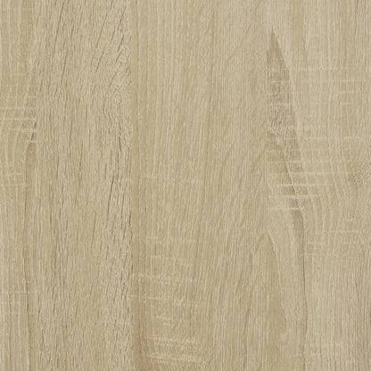 vidaXL Libreria 5 Ripiani Rovere Sonoma 40x30x76,5cm Legno Multistrato