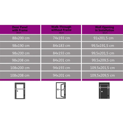 vidaXL Porta di Ingresso Antracite 98x208 cm VIDAXL