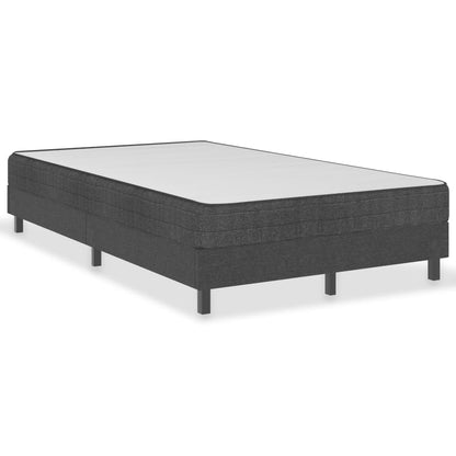 vidaXL Letto a Molle Grigio in Tessuto 120x200 cm