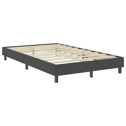vidaXL Letto a Molle Grigio in Tessuto 120x200 cm