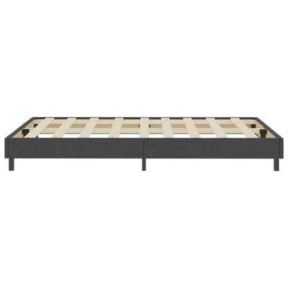 vidaXL Letto a Molle Grigio in Tessuto 120x200 cm