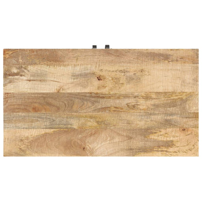 vidaXL Tavolino da Salotto 90x50x35 cm in Legno Massello di Mango