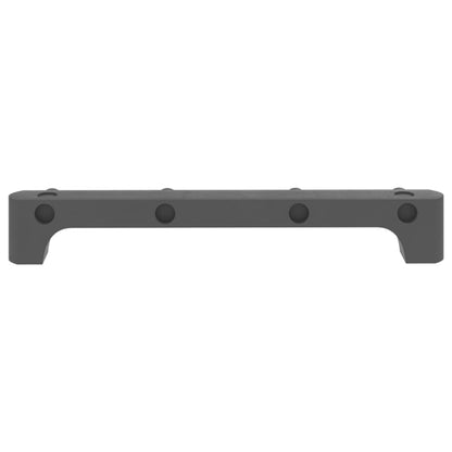 vidaXL Mensola con 6 Vani a Cubo Grigia 103x30x72,5 cm in Tessuto