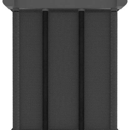 vidaXL Mensola con 6 Vani a Cubo Grigia 103x30x72,5 cm in Tessuto
