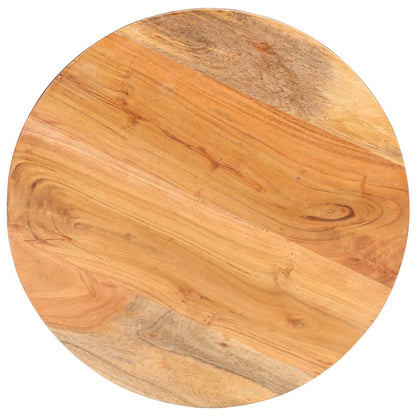 vidaXL Tavolino da Salotto Ø68x43 cm in Legno Massello di Acacia