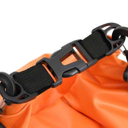 vidaXL Borsa Impermeabile Arancione 20 L in PVC