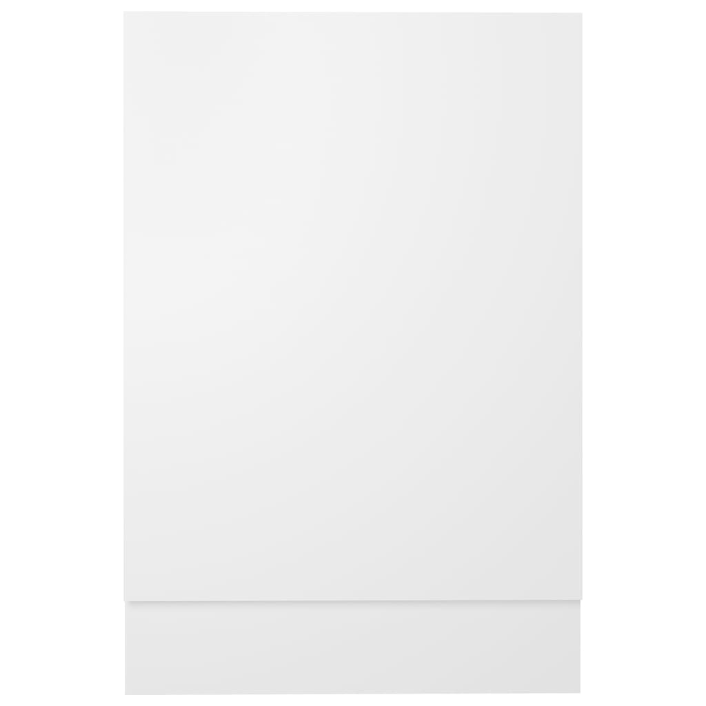 vidaXL Pannello Lavastoviglie Bianco 45x3x67 cm Legno Multistrato