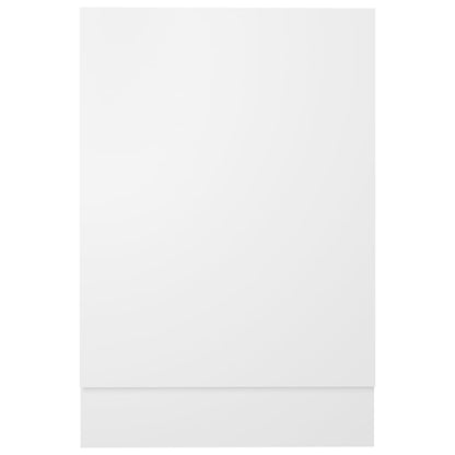 vidaXL Pannello Lavastoviglie Bianco 45x3x67 cm Legno Multistrato