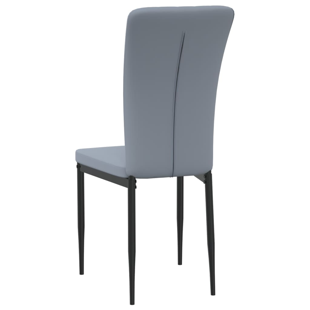 vidaXL Sedie da Pranzo 2 pz Grigio Chiaro in Velluto