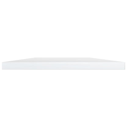 vidaXL Ripiani per Libreria 8pz Bianco Lucido 40x30x1,5cm Multistrato