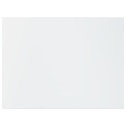 vidaXL Ripiani per Libreria 8pz Bianco Lucido 40x30x1,5cm Multistrato