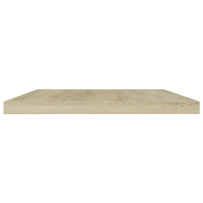 vidaXL Ripiani per Libreria 8pz Rovere Sonoma 60x10x1,5cm Multistrato