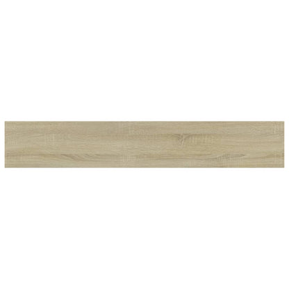vidaXL Ripiani per Libreria 8pz Rovere Sonoma 60x10x1,5cm Multistrato