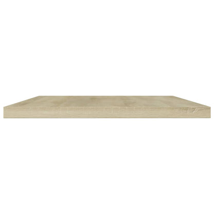 vidaXL Ripiani per Libreria 4pz Rovere Sonoma 60x30x1,5cm Multistrato