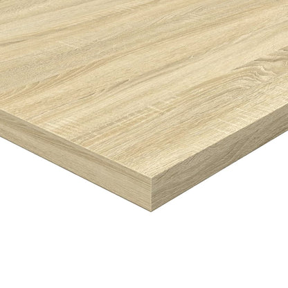 vidaXL Ripiani per Libreria 4pz Rovere Sonoma 60x30x1,5cm Multistrato