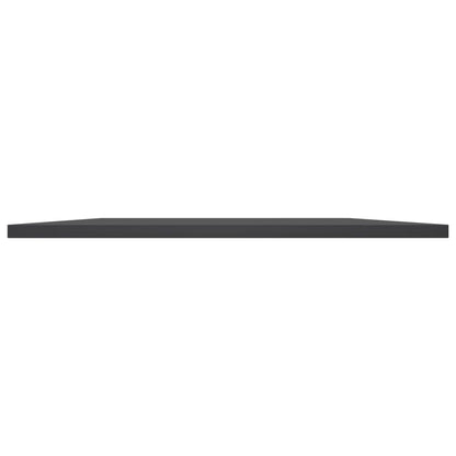 vidaXL Ripiani per Libreria 4pz Grigi 80x30x1,5cm in Legno Multistrato