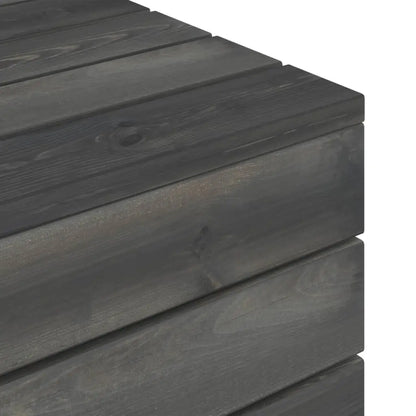 vidaXL Set Divani da Giardino su Pallet 2 pz con Cuscini Massello Pino VIDAXL