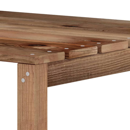 vidaXL Divano da Giardino Pallet 2Posti con Cuscini Bianchi Legno Pino