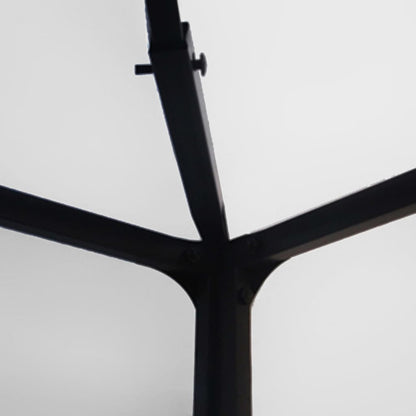 vidaXL Gazebo con Stringa di Luci LED Bianco 3x4 m