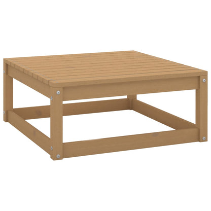 vidaXL Set Salotto Giardino e Cuscini 13 pz Legno Massello Pino Ambra