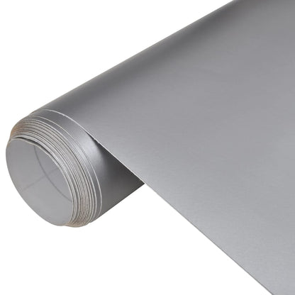 vidaXL Pellicole per Auto 2pz Argento Opaco 100x150cm