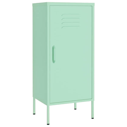 vidaXL Armadietto Menta 42,5x35x101,5 cm in Acciaio