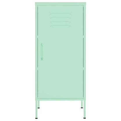 vidaXL Armadietto Menta 42,5x35x101,5 cm in Acciaio