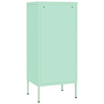 vidaXL Armadietto Menta 42,5x35x101,5 cm in Acciaio
