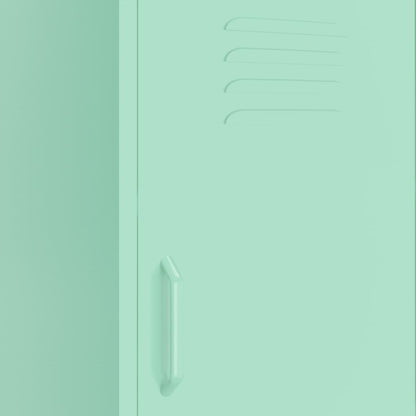 vidaXL Armadietto Menta 42,5x35x101,5 cm in Acciaio