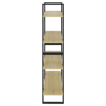 vidaXL Libreria 4 Ripiani Rovere Sonoma 100x30x140cm Legno Multistrato