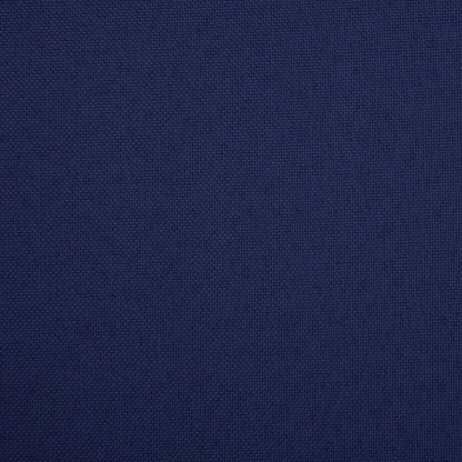 vidaXL Sgabello con Contenitore Pieghevole Blu in Simil Lino