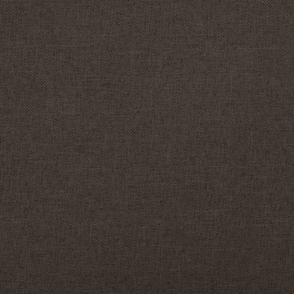 vidaXL Cassapanca Pieghevole Marrone Scuro 76x38x38 cm in Simil Lino