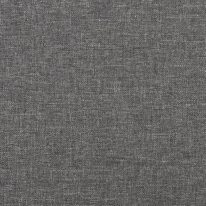 vidaXL Poggiapiedi Grigio Chiaro 60x60x36 cm in Tessuto