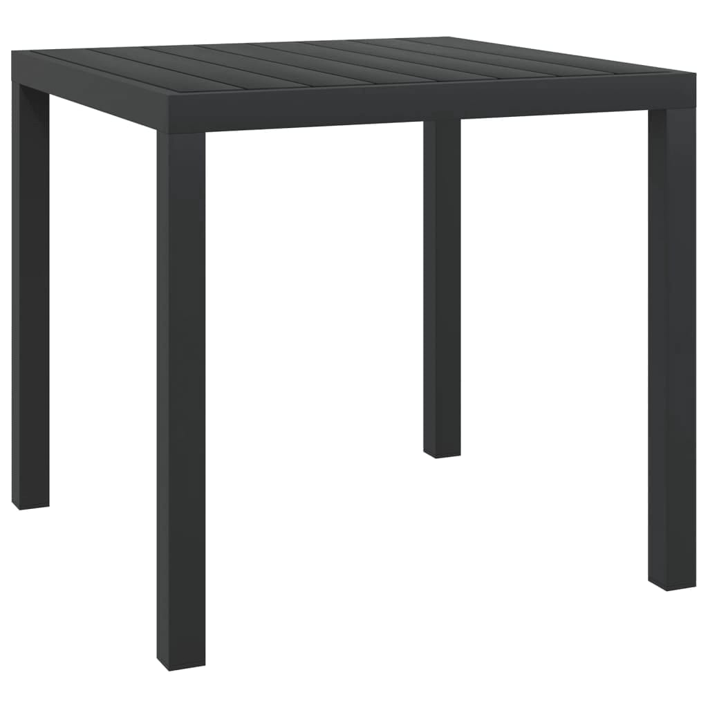 vidaXL Set da Pranzo per Giardino 3 pz con Cuscini Polyrattan Grigio