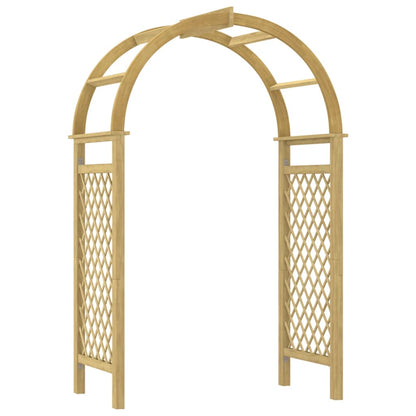 vidaXL Arco con Traliccio 141x97x243 cm in Legno di Pino Impregnato