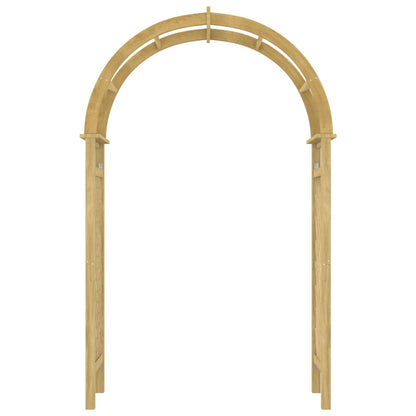 vidaXL Arco con Traliccio 141x97x243 cm in Legno di Pino Impregnato