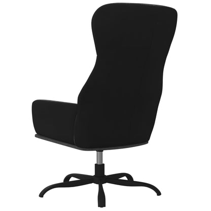 vidaXL Poltrona Relax con Poggiapiedi Grigio Scuro in Tessuto