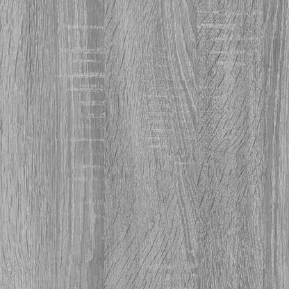 vidaXL Libreria 4 Ripiani Grigio Sonoma 80x24x142 cm Legno Multistrato