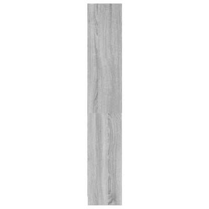 vidaXL Libreria 4 Ripiani Grigio Sonoma 60x24x142 cm Legno Multistrato