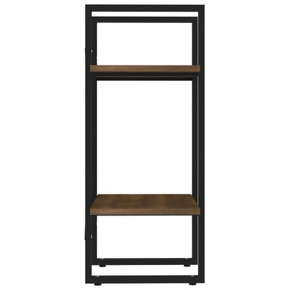 vidaXL Libreria 2 Ripiani Rovere Marrone 40x30x70 cm Legno Multistrato