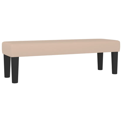 vidaXL Panca Cappuccino 100x30x30 cm in Similpelle