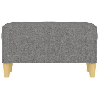 vidaXL Panca Grigio Scuro 70x35x41 cm in Tessuto
