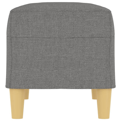 vidaXL Panca Grigio Scuro 70x35x41 cm in Tessuto